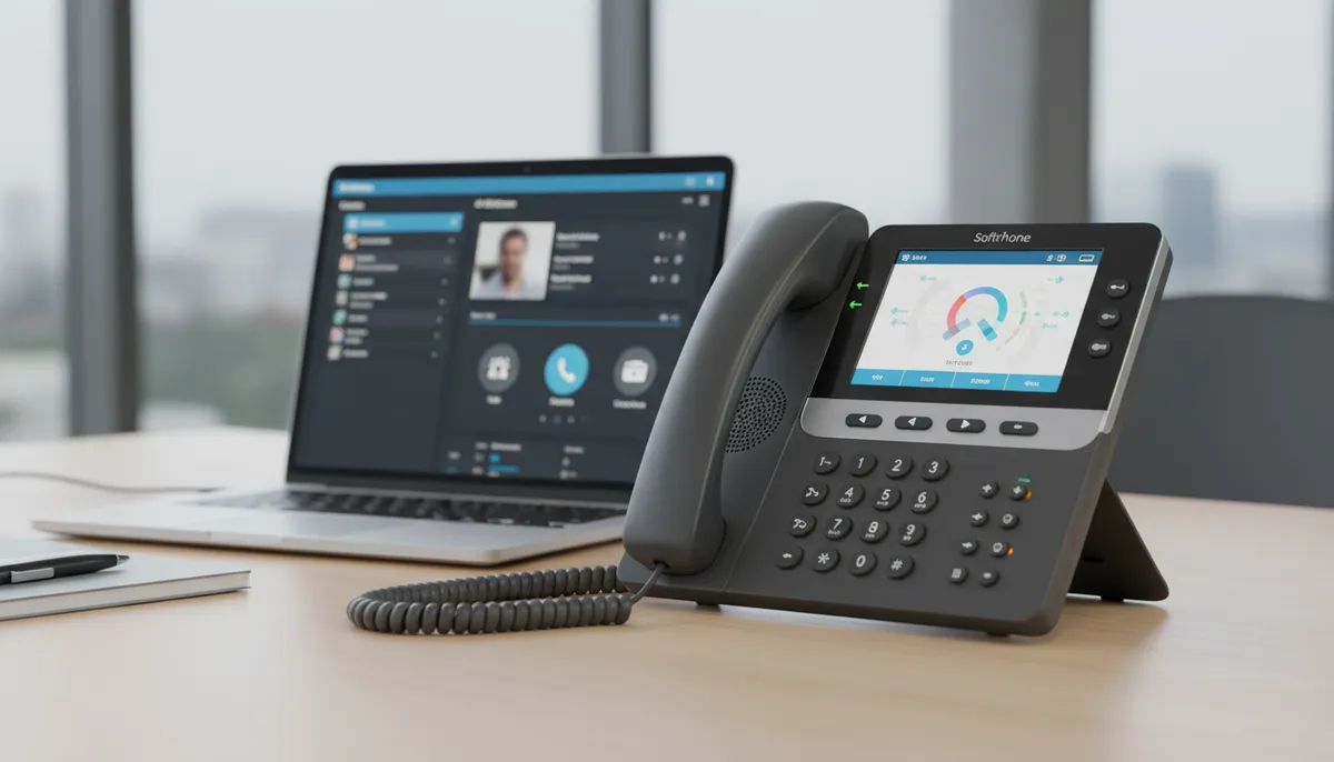 Illustration voip btob : telephonie voip