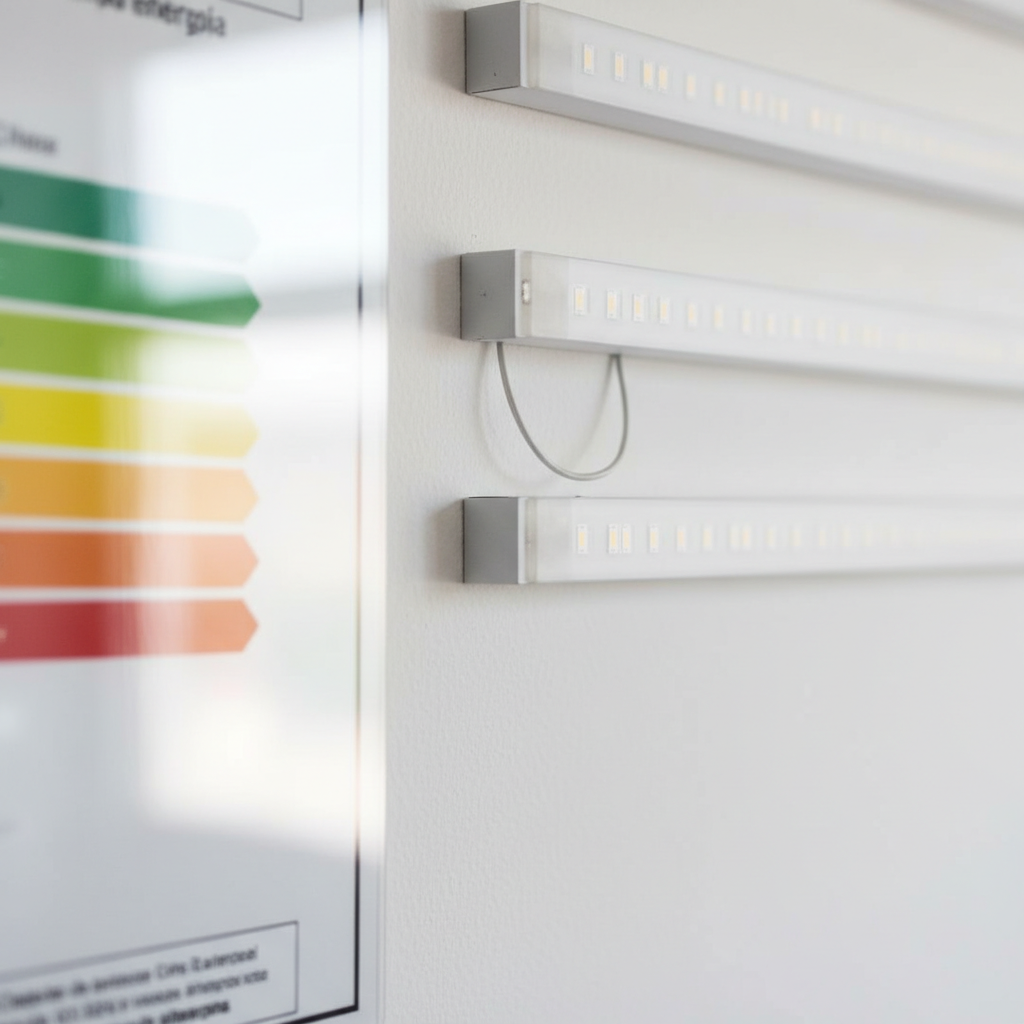 Illustration — Calcular el porcentaje de ahorro energético obligatorio