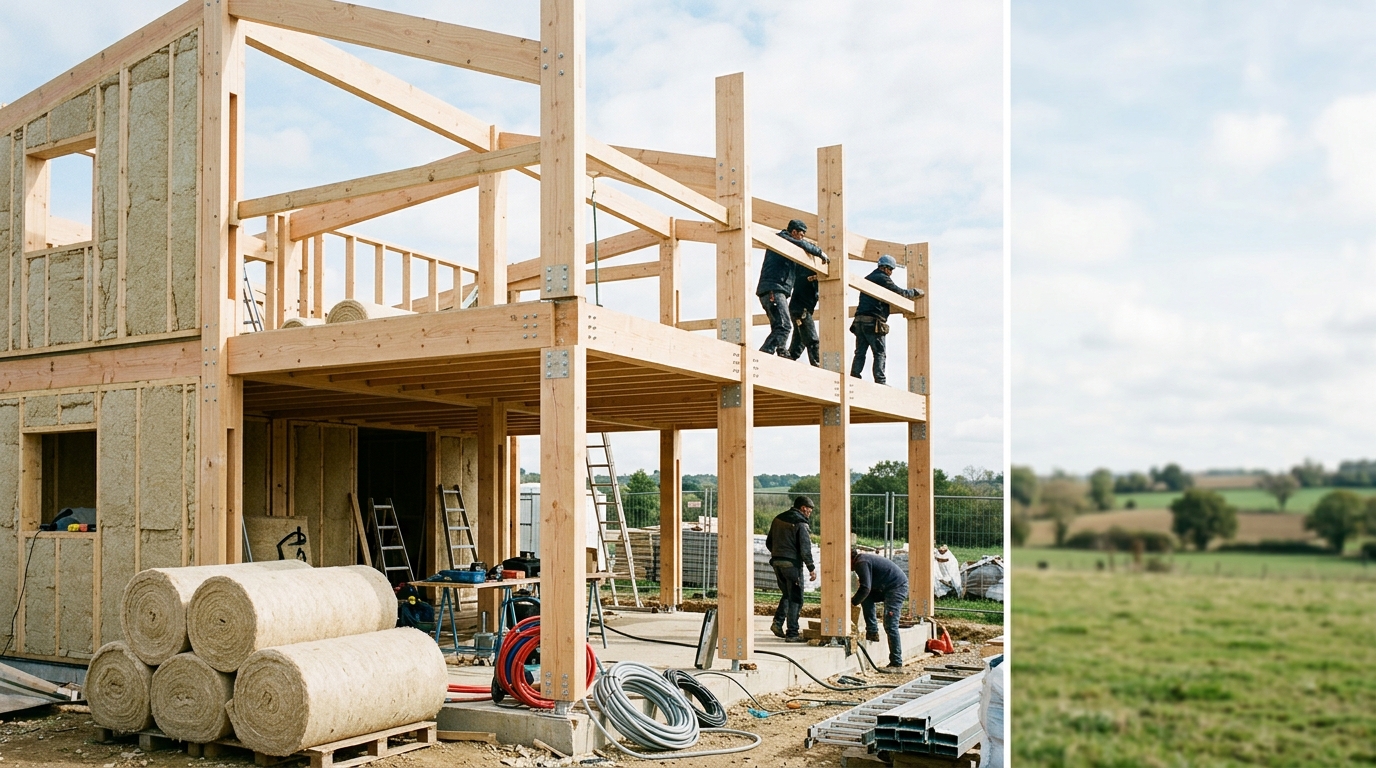 Délai construction matériaux biosourcés : 18 mois ?