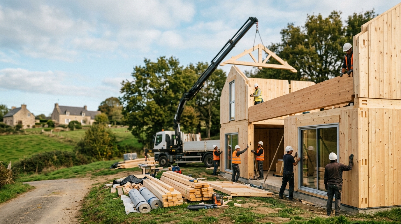 Modulabilité maison préfabriquée : configurations réelles
