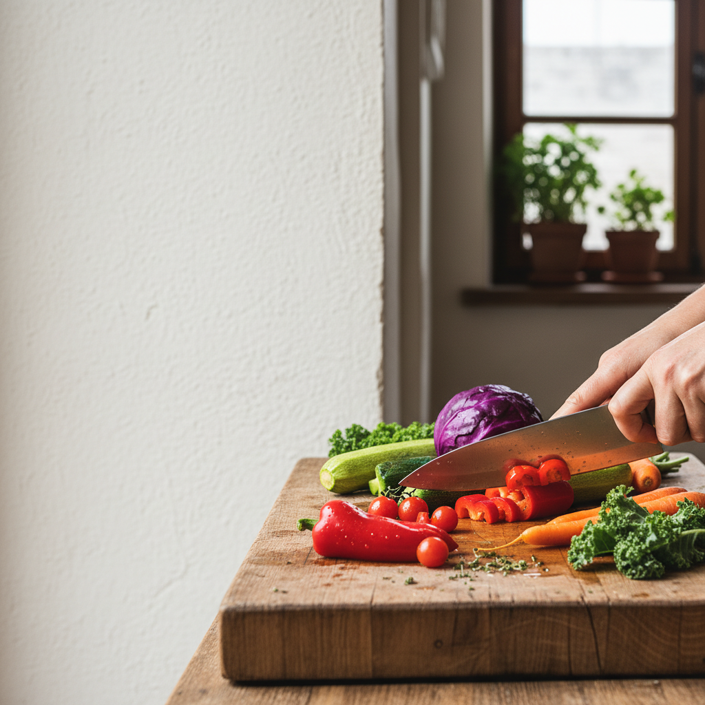 Illustration — Plant-Based vs Meat Diet: Carbon Footprint Compared