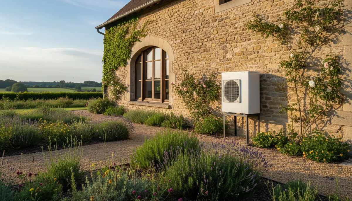 Installation de pompe à chaleur sur une maison française — Aide pompe à chaleur, 2026