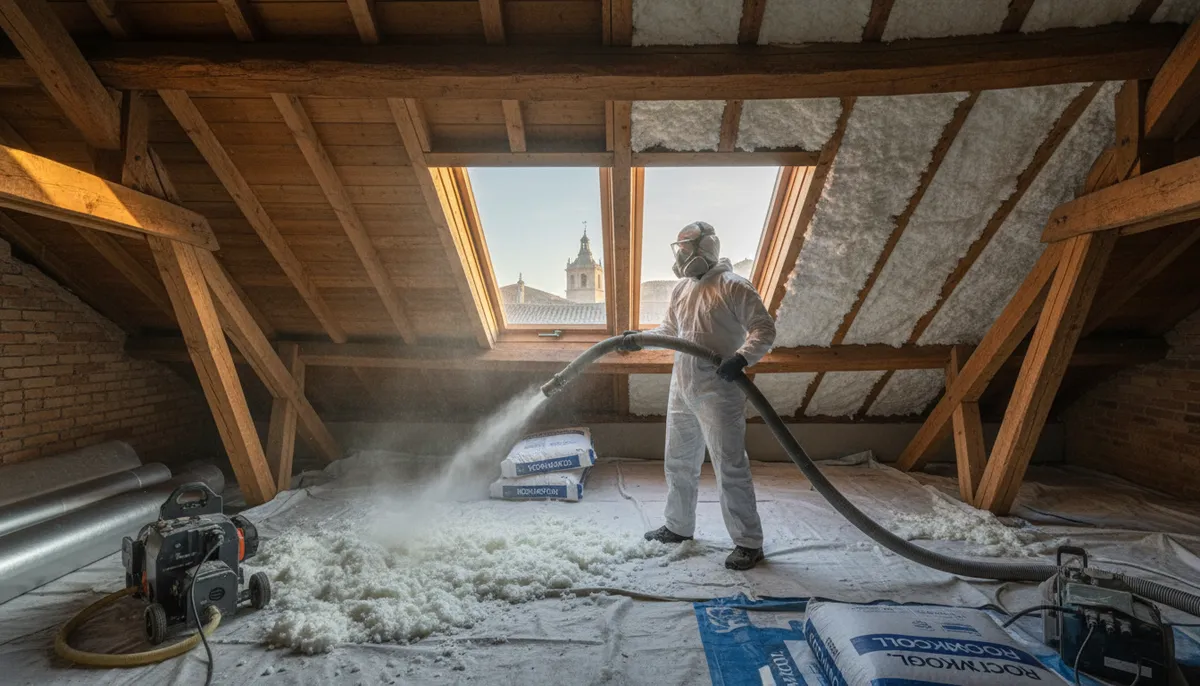 Aislamiento desván subvencionado Valladolid | Ahorra 600€/año