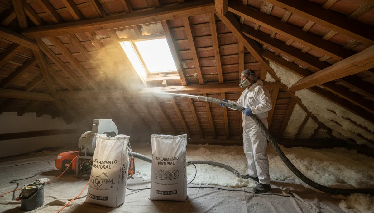 aislamiento tejado subvencionado: ahorro 400-600 €/año en 2026