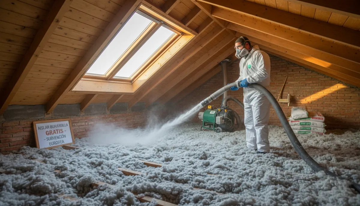 Aislar buhardilla gratis en Palencia: sistema CAE 2026