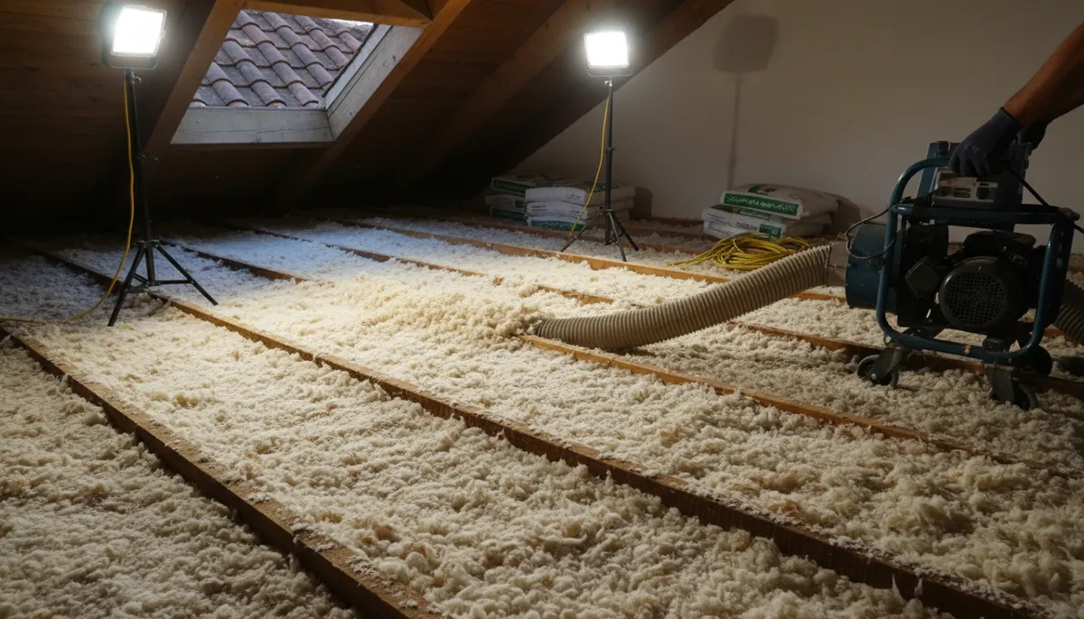 Ilustración aislamiento de buhardilla: aislar buhardilla gratis en 2026