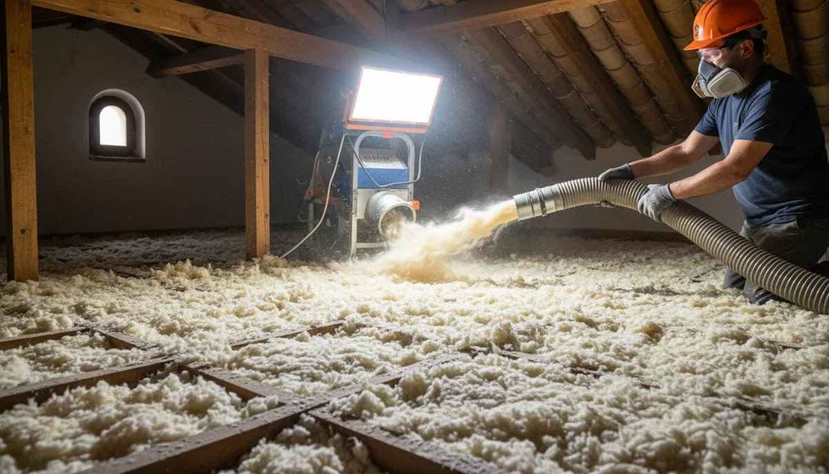 Ilustración aislamiento de buhardilla: aislar buhardilla gratis en 2026