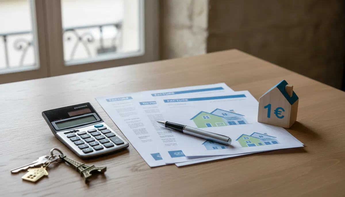 Illustration rénovation énergétique : Chauffe eau à 1 euro  en 2026