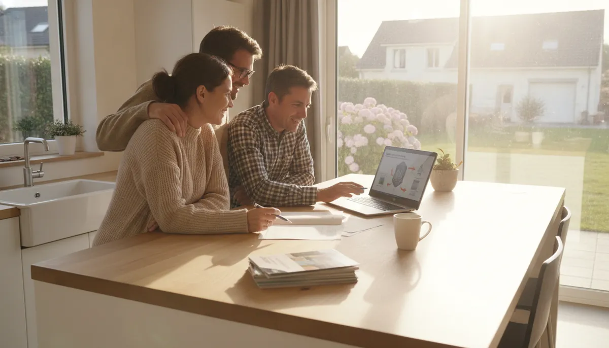 Installation de rénovation énergétique sur une maison française — entretien VMC double flux étapes