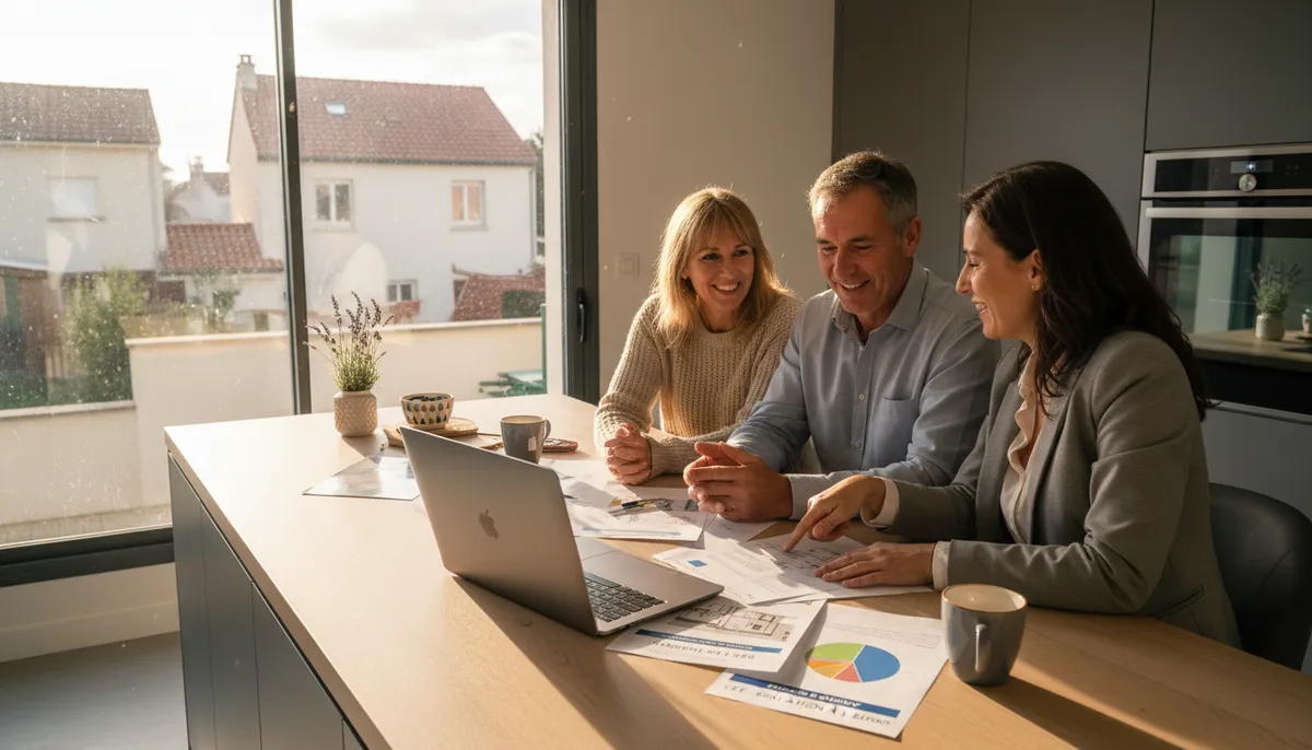 Installation de rénovation énergétique sur une maison française — Isolation des combles à 1 euro