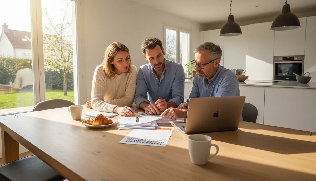 Installation de rénovation énergétique sur une maison française — poele a 1 euro