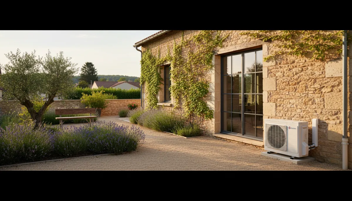 Installation de pompe à chaleur sur une maison française — pompe à chaleur air-eau prix 2026